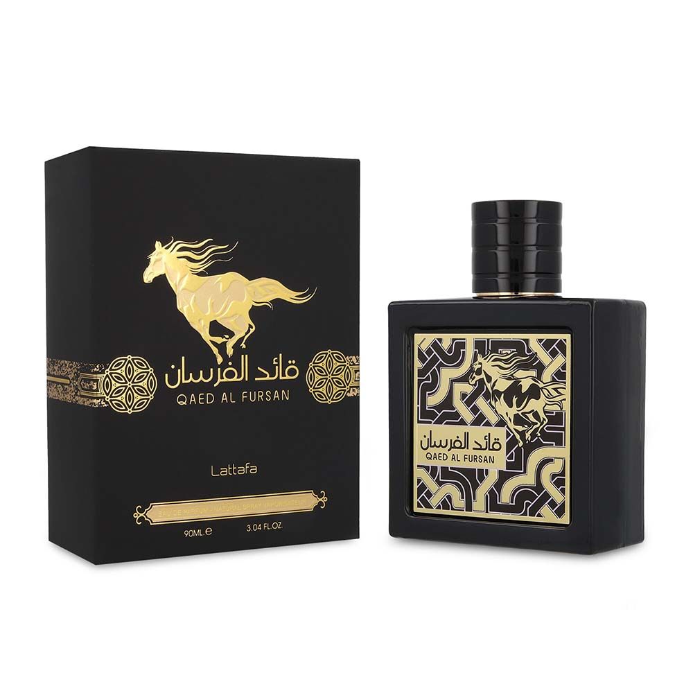 Lattafa Qaed al Fursan 90, EAU de parfum, Natural Spray Vaporisateur 90 ml