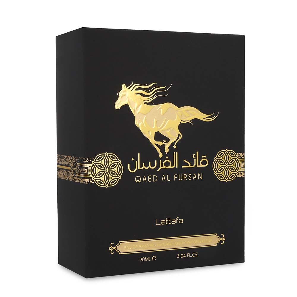 Lattafa Qaed al Fursan 90, EAU de parfum, Natural Spray Vaporisateur 90 ml