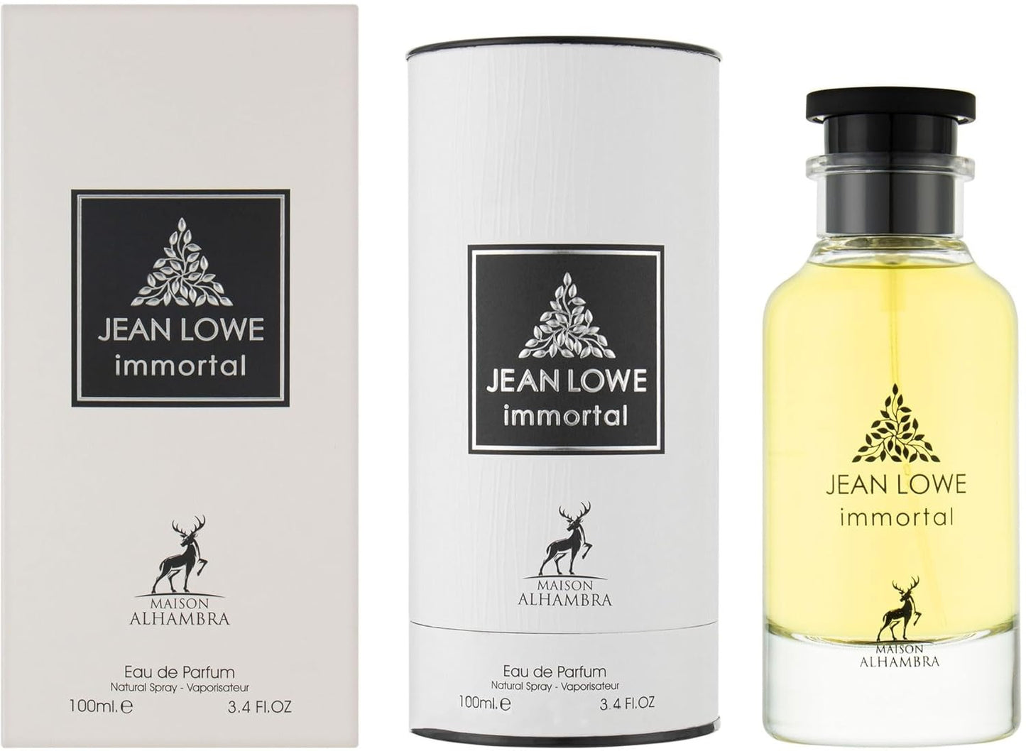 Maison Alhambra Jean Lowe Immortel, EAU de Parfum Spray Vaporisateur 100 ml