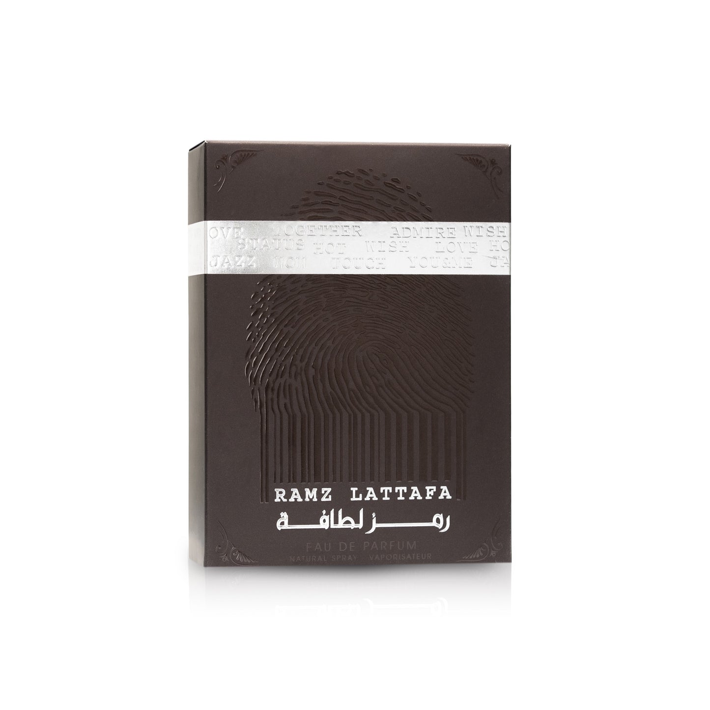 Lattafa RAMZ LATAFFA,Silver, EAU de parfum, Natural Spray Vaporisateur 100 ml (Copia)