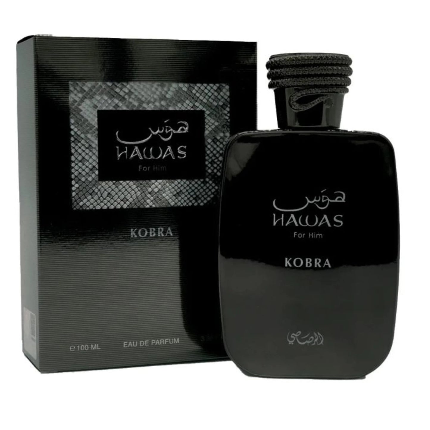 Rasasi Hawas Kobra, EAU de Parfum Spray Vaporisateur 100 ml