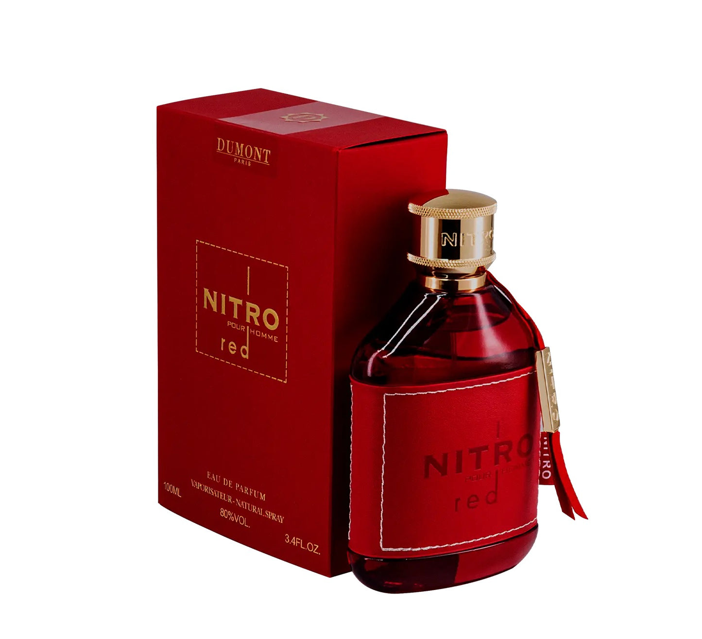 Dumont, Nitro red, EAU de parfum, Natural Spray Vaporisateur 100 ml