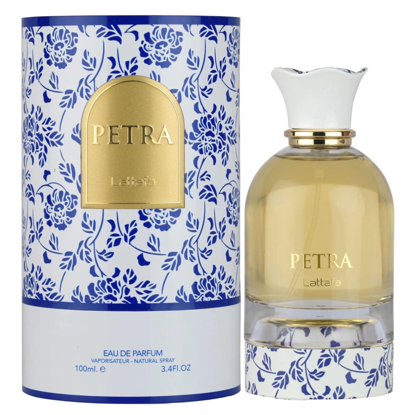 Lattafa, Petra, EAU de parfum, Natural Spray Vaporisateur 100 ml