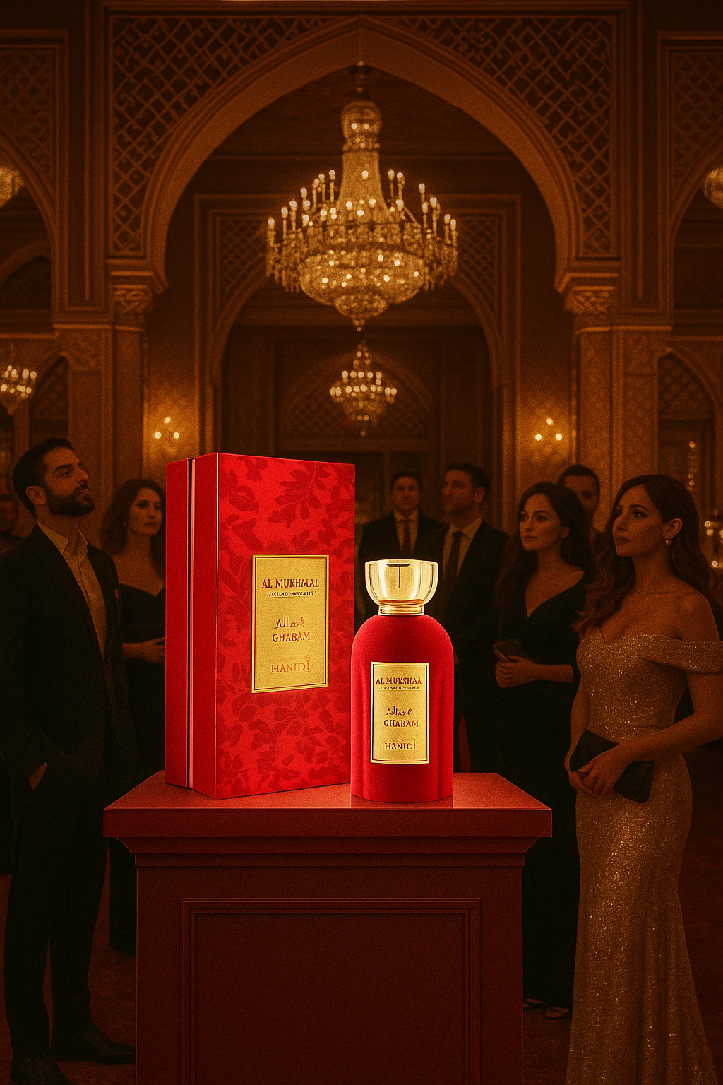 Hamidi, AL MUKHMAL COLLECTION GHARAM, EAU de Parfum Spray Vaporisateur 100 ml.