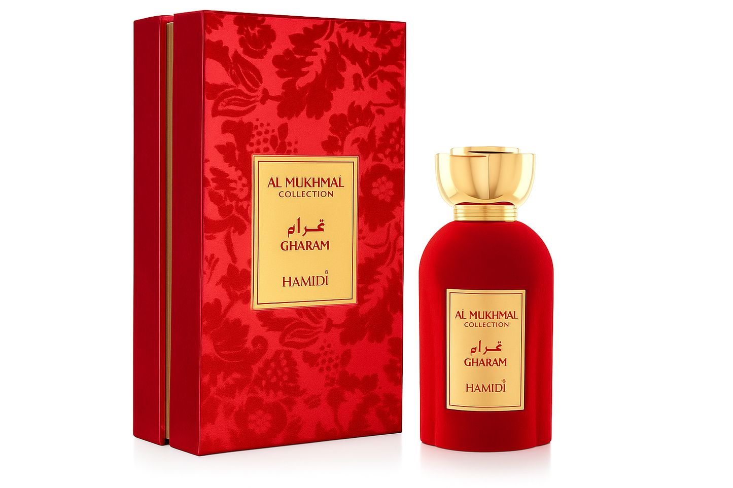 Hamidi, AL MUKHMAL COLLECTION GHARAM, EAU de Parfum Spray Vaporisateur 100 ml.