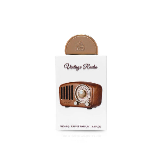 Lattafa, Vintage Radio, EAU de parfum, Natural Spray Vaporisateur 100 ml