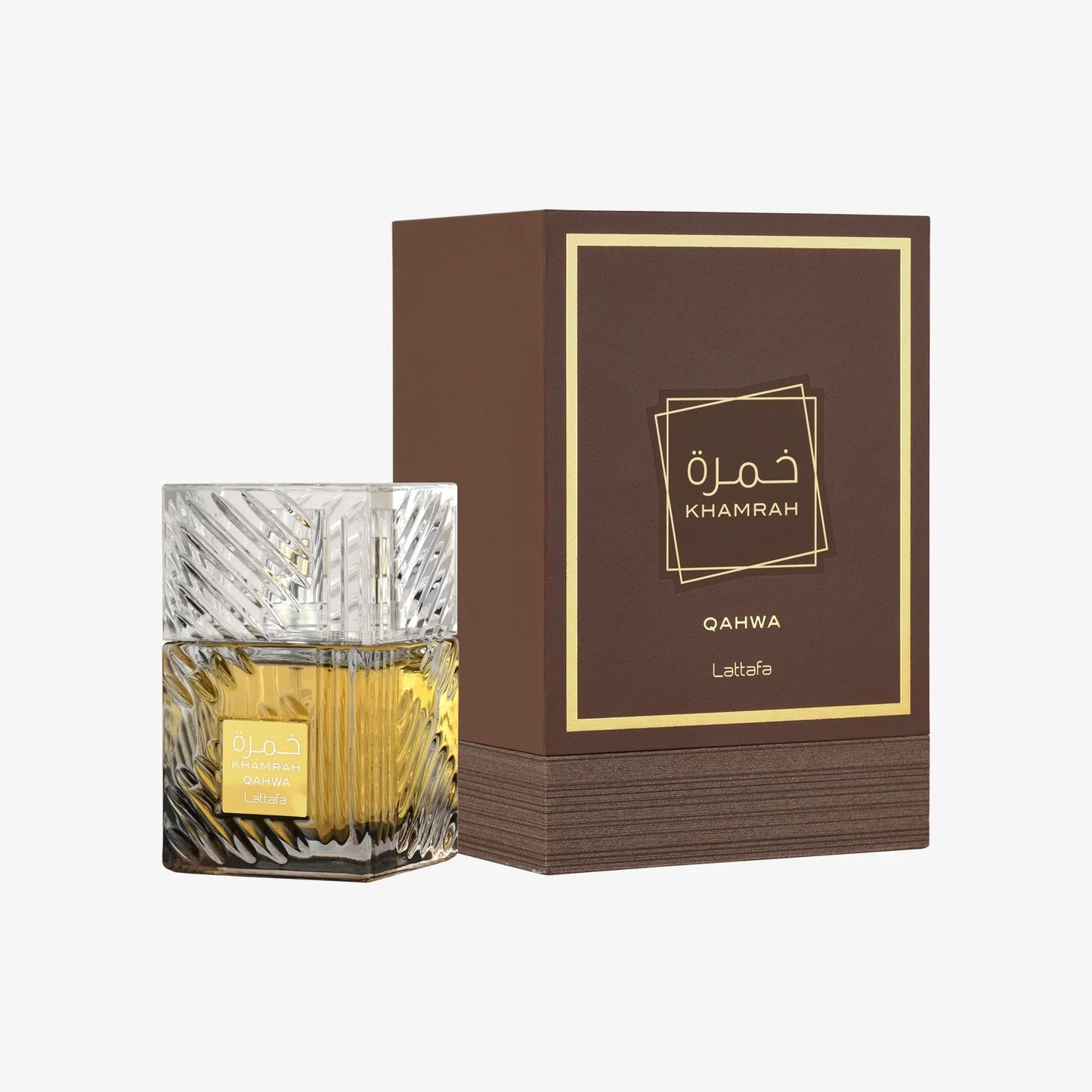 Lattafa, KHAMRAH QAHWA, EAU de parfum, Natural Spray Vaporisateur 100 ml