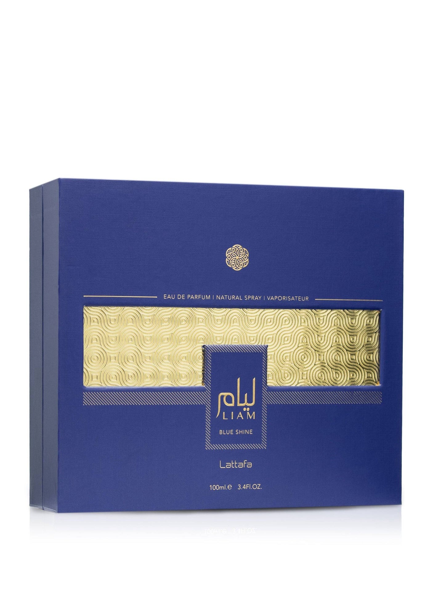 Lattafa, LIAM BLUE SHINE, EAU de parfum, Natural Spray Vaporisateur 100 ml
