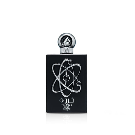 Lattafa, Tharwah Silver, EAU de parfum, Natural Spray Vaporisateur 100 ml