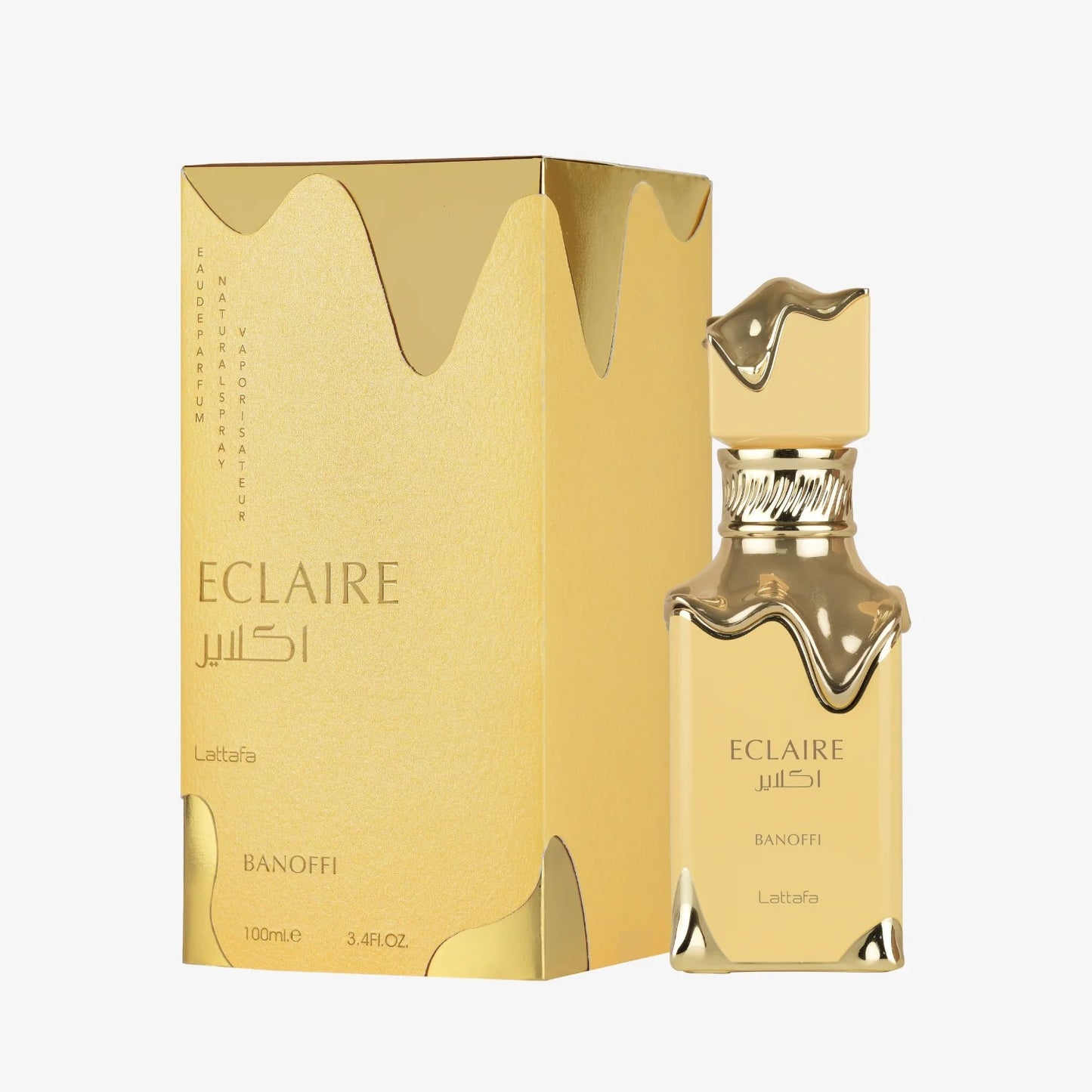 Lattafa, ECLAIRE BANOFFI, EAU de parfum, Natural Spray Vaporisateur 100 ml