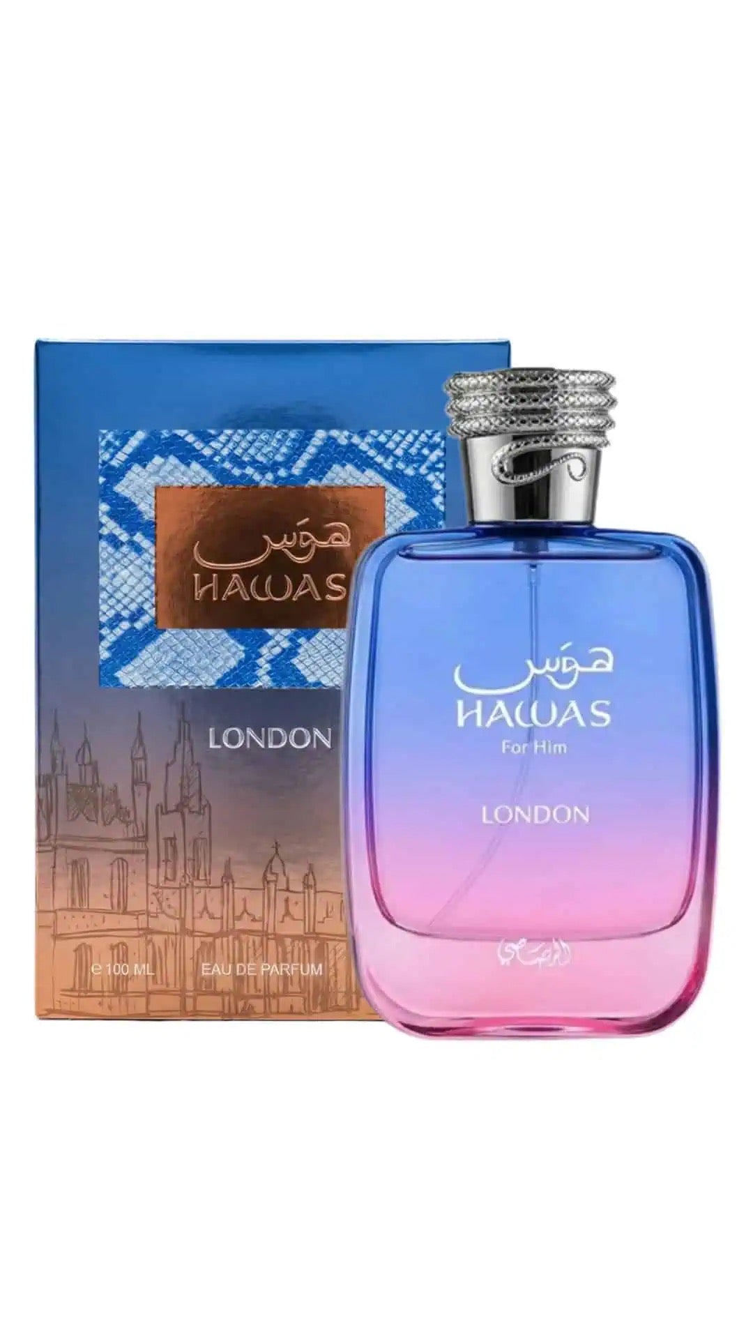 Rasasi Hawas London,  EAU de Parfum Spray Vaporisateur 100 ml