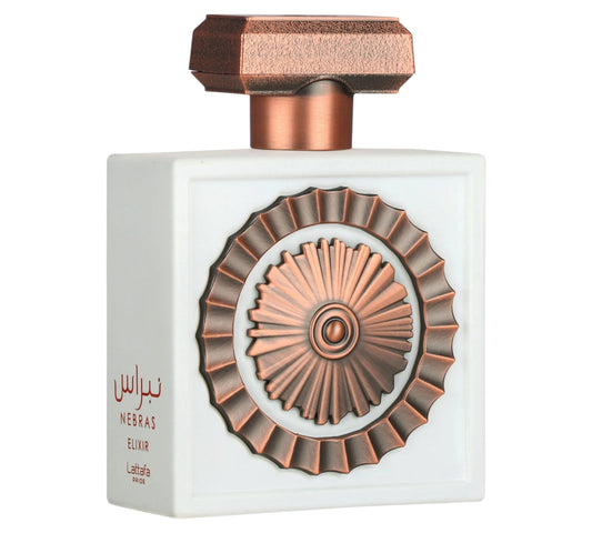 Lattafa, Nebras Elixir, EAU de parfum, Natural Spray Vaporisateur 100 ml