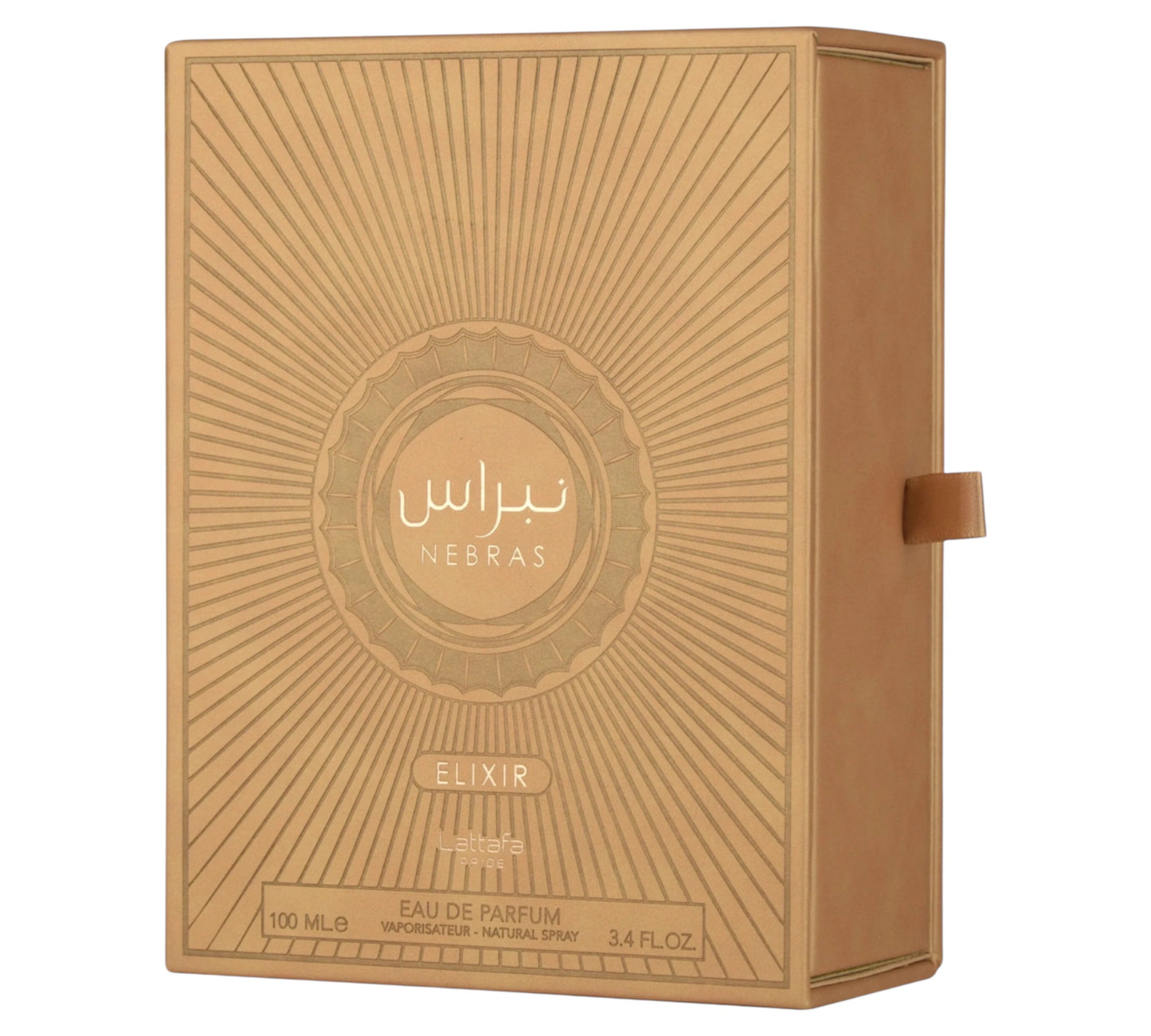 Lattafa, Nebras Elixir, EAU de parfum, Natural Spray Vaporisateur 100 ml