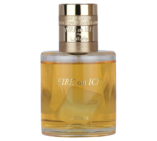 Lattafa, Fire on Ice, EAU de parfum, Natural Spray Vaporisateur 110 ml