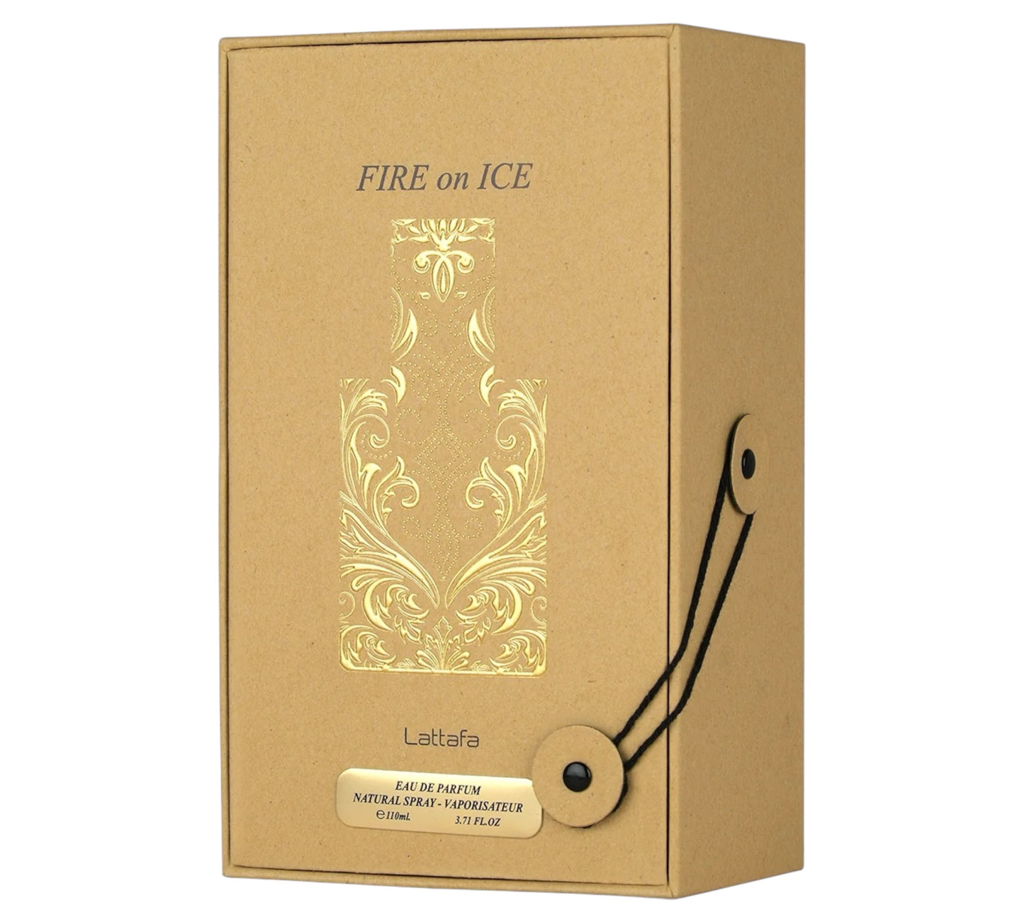 Lattafa, Fire on Ice, EAU de parfum, Natural Spray Vaporisateur 110 ml