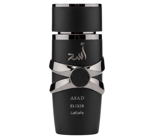 Lattafa, ASAD ELIXIR, EAU de parfum, Natural Spray Vaporisateur 100 ml